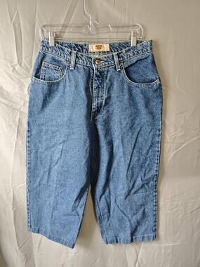 Vintage Route 66 Jeans Womens Size 11/12 Blue High Rise Tapered Denim 90s Y2K